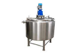 edit-stainless steel industrial mixing tank